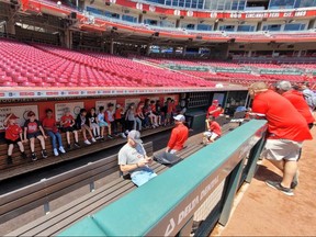Great American Ball Park dugout
