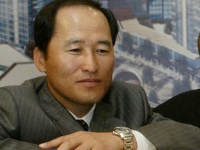 Korean developer Jung Development's President and CEO Jung Myung Soo is pictured in a file photo taken in Surrey, B.C. on April 18, 2005.