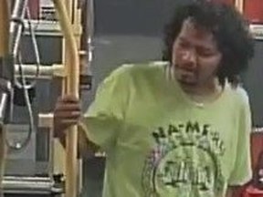 Toronto Police are looking to identify this man after an incident at Wilson Station.