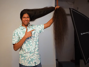 Longest hair