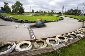 Centennial Park Mini-Indy Go-Karts in the west end of Toronto on Wednesday August 30, 2023. Ernest Doroszuk/Toronto Sun/Postmedia