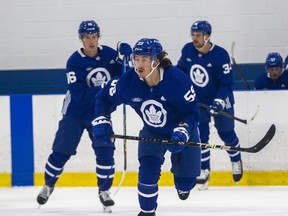 Toronto Maple Leafs Practice Lines Leave a Lot to Be Desired