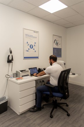 A hearing health professional can provide same-day results and discuss next steps. SUPPLIED