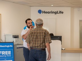 Treating hearing loss with an assistive device can drastically improve your quality of life. The first step is getting a hearing test. SUPPLIED