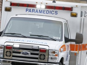 A Toronto ambulance.