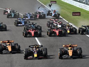 Red Bull Racing's Dutch driver Max Verstappen