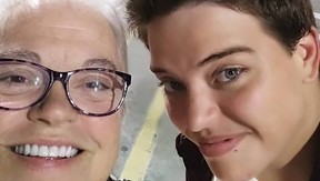 Aubry and her mother Cindy in happier times. FACEBOOK