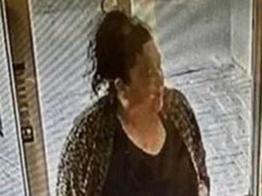 A woman wanted by Durham police is pictured in a photo.