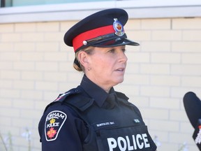 Durham Regional Police are standing behind an officer who used a Taser to subdue a 12-year-old girl during an attack at an Oshawa school.