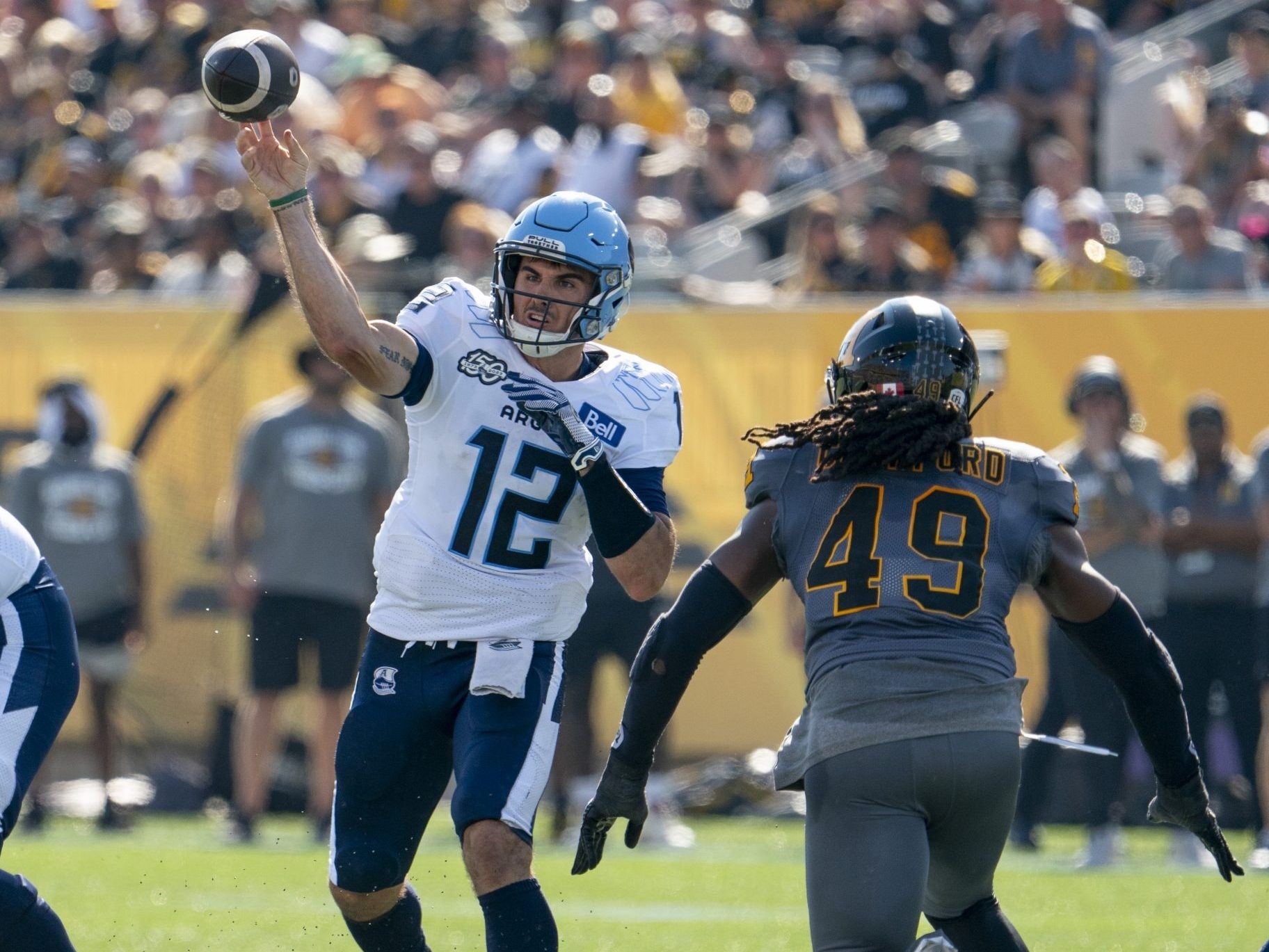 Argonauts quarterback Chad Kelly becomes highest-paid CFL player