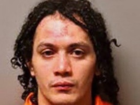 In this handout photo provided by the Pennsylvania Department of Corrections, Danilo Cavalcante poses for a booking photo after being captured on Sept. 13, 2023 in Pennsylvania.