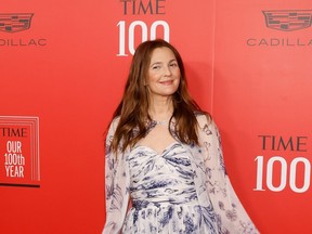 Drew Barrymore is pictured at the 2023 Time100 Gala.