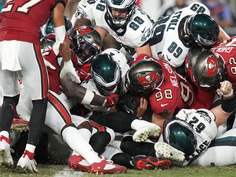 The Philadelphia Eagles' 'tush push' is becoming the NFL's most unstoppable  play –