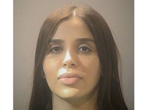 This photo provided by the Alexandria Adult Detention Center shows Emma Coronel Aispuro.