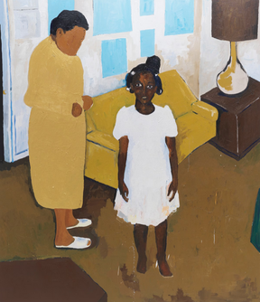 “The Dress, Ain't Me” by Henry Taylor. (Serge Hasenböhler/Irena Hochman Fine Art Ltd./Henry Taylor/Hauser & Wirth)