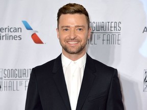 Justin Timberlake at Songwriters Hall of Fame in New York City - June 19 - FAMOUS