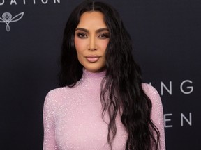 Kim Kardashian attends the Kering Caring For Women Dinner at The Pool on Sept. 12, 2023 in New York City.