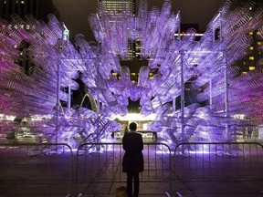 Installation at Nuit Blanche.