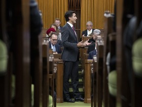 Debate constructing over housing coverage as MPs return for fall sitting Specific Instances 1 Prime Minister Justin Trudeau rises during question period in Ottawa.