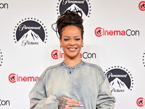 Rihanna is seen at Paramount Pictures 2023 CinemaCon