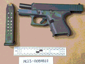 A Brampton man and woman face multiple charges after a Glock, along with ammunition and drugs, were seized from a Brampton home and vehicle.