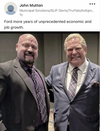 Former Clarington mayor John Mutton, who some claim is Mr. X, has posted to photos of himself with many political leaders, including Ontario Premier Doug Ford and Conservative Leader Pierre Poilievre.