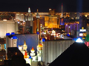 A view of the Las Vegas Strip from Mandalay Bay
