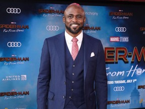 Wayne Brady appears at the Spider Man premiere
