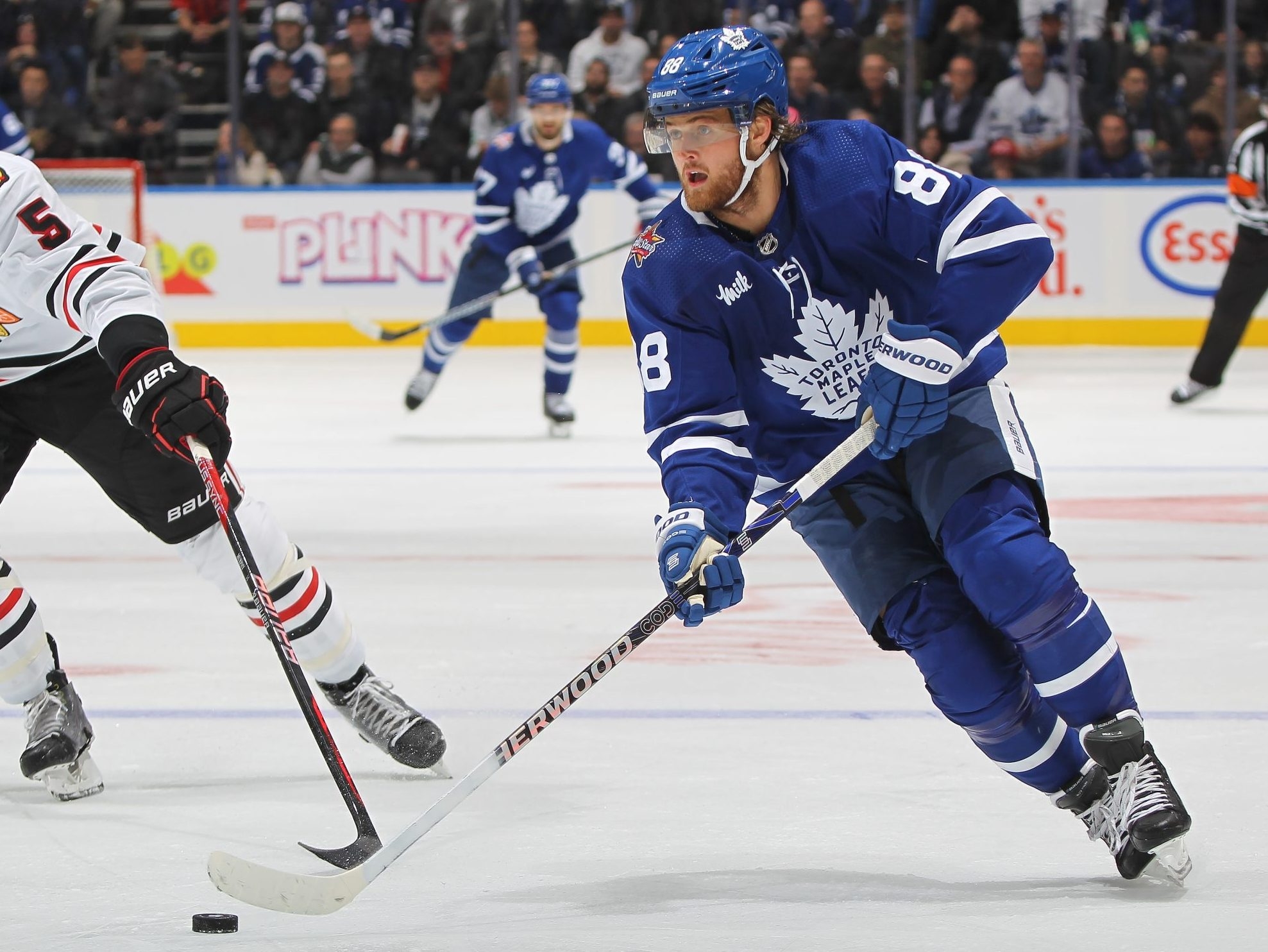 William Nylander Toronto Maple Leafs Bauer Vapor Signed Game