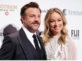 Actors Olivia Wilde and Jason Sudeikis