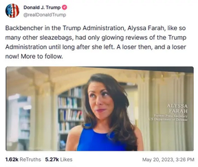 Donald Trump Alyssa Farah Griffin
