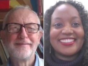 British politician Jeremy Corbyn met with ousted NDP MPP Sarah Jama this week.