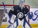 Toronto Maple Leafs Ilya Samsonov begins the season as the No. 1 goalie. 
