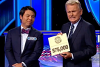 Pat Sajak and a contestant named Jack on a recent episode of Wheel of Fortune.