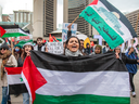 Palestine demonstration in Toronto