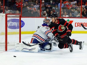 Ottawa Senators forward Shane Pinto isn’t the first player to be banned by the NHL for violating the league’s gambling policies. ERROL McGIHON/Postmedia.