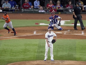 Jose Altuve hits a home run