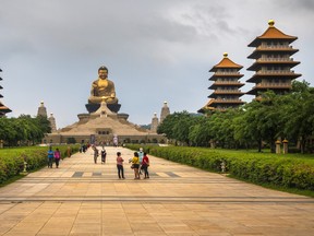 Fo Guang Shan Buddha Museum near Kaohsiung City, Taiwan on Saturday, May 27, 2023.