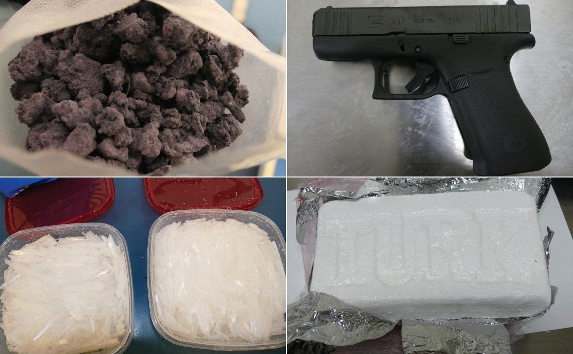 York Regional Police say they seized raw fentanyl, crystal meth, cocaine and a firearm following a five-month investigation in Newmarket.