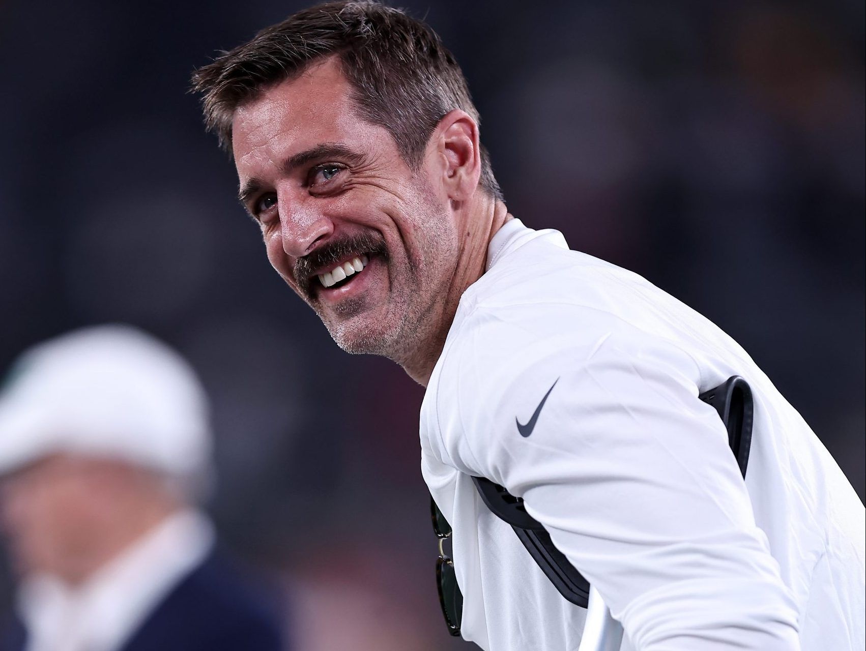 Aaron Rodgers hurts ankle in first series for Jets, is carted off sideline  and ruled out of game