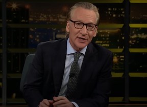 Screenshot of Bill Maher during 'Real Time with Bill Maher' monologue