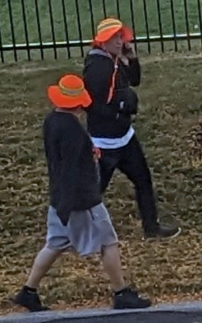 Two unidentified men are wanted for a break-and-enter was reported in North York -- near Hobson Ave. and Bartley Dr. -- on Friday, Oct. 6, 2023.