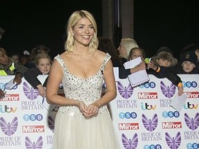 Television presenter Holly Willoughby