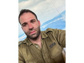 Noy Leyb, shown in this undated handout image, is an Israeli-Canadian member of the Israel Defense Forces reserve and has reported for duty in Israel.