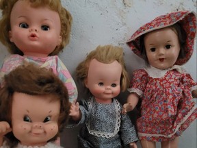 Dolls at Creepy Doll Museum.