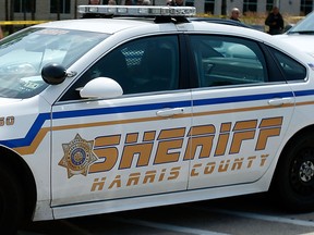 A Harris County Sheriff’s Office patrol vehicle