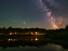 In 2021, AMC’s Maine Woods was designated an International Dark Sky Park. (Jamie Malcolm-Brown)