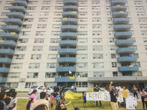 Tenants at two Lawrence Ave. buildings have gone on a rent strike