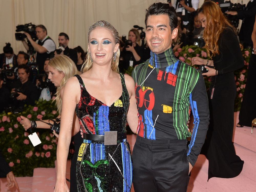 Joe Jonas and Sophie Turner at the Met Gala 2019