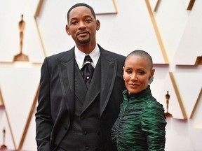 Will Smith and Jada Pinkett Smith at the Oscars in 2022
